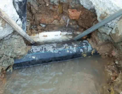 平潭测漏水之水管漏水